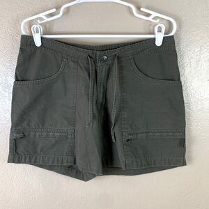 Prana Olive Green Cargo Shorts
